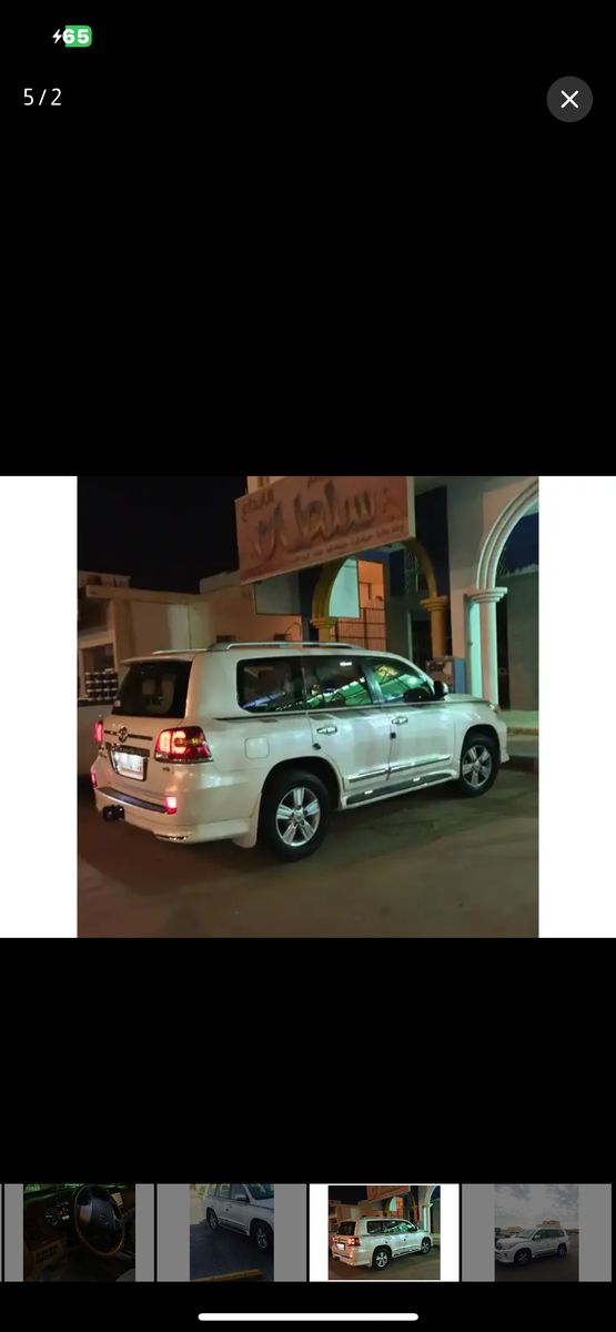 لاندكروزر حالة الوكاله 2012 مشروط 8 سلندر بريمي فل كامل